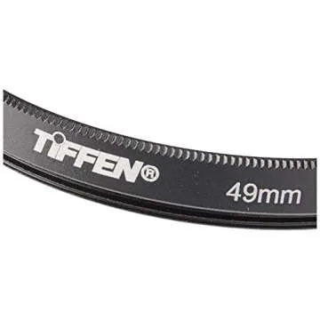 Tiffen 49UVP 49mm UV Protection Camera Lens Filter , Black