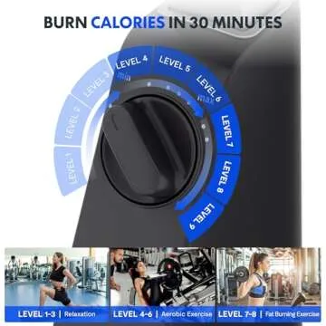 FLEXISPOT Desk Bike - Adjustable Upright Cycling Workstation