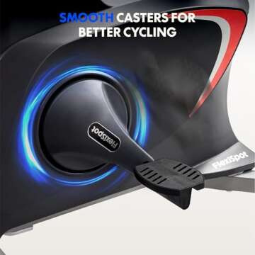 FLEXISPOT Desk Bike - Adjustable Upright Cycling Workstation