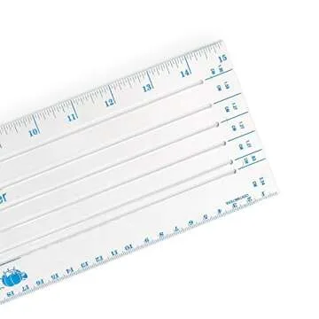Dritz See-Thru Ruler for Precision Sewing and Marking - 78 Characters