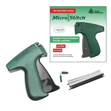 The Original MicroStitch® Micro-Fastener Kit: Your Ultimate Handheld Stitch Gun for Quick Clothing ...