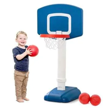 GoSports Tot Shot Basketball Set - Adjustable Fun for Kids