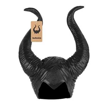 Instenira Maleficent Headpiece for Halloween Parties