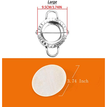 Stainless Steel Dumpling Maker for Effortless Cooking