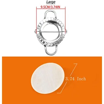 Stainless Steel Dumpling Maker for Effortless Cooking