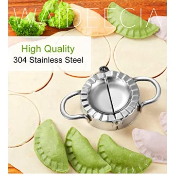 Stainless Steel Dumpling Maker for Effortless Cooking