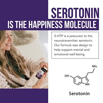 Organic 5-HTP - 200 mg | Supports Mood, Cognition & Sleep