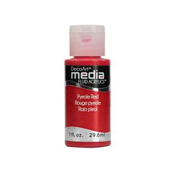 Media Fluid Acrylic Paint 1oz-Pyrrole Red (Series 1)