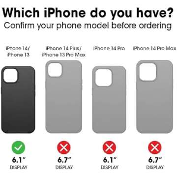 OtterBox iPhone 14 & iPhone 13 Defender Series Case - Rugged Protection in Blue Suede Shoes