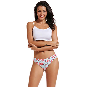 Voenxe Seamless Thong Underwear for Women – 5-Pack