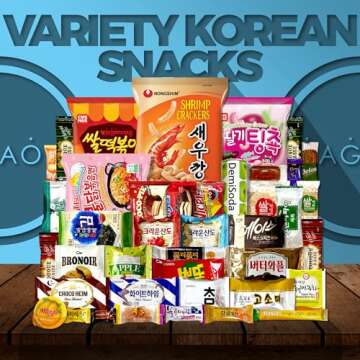 DAGAON Korean Snack Box 42 Count – Perfect for Gifts and All Occasions