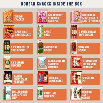 DAGAON Korean Snack Box 42 Count – Perfect for Gifts and All Occasions