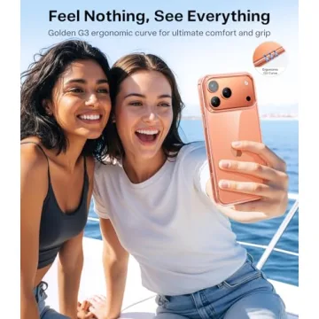 TORRAS Crystal Clear Case for iPhone 17 Pro Protection