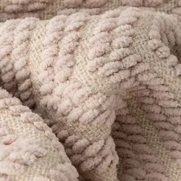 BATTILO HOME Beige Throw Blanket - Stylish & Soft for All Seasons