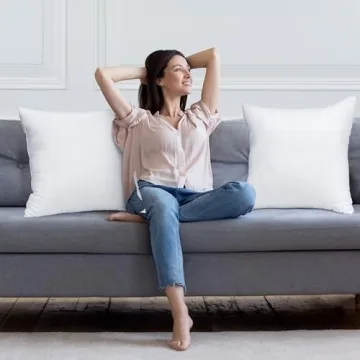 Utopia Bedding Throw Pillow Inserts - 24 x 24 Inches Pack of 2