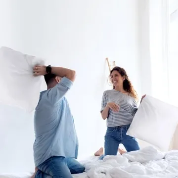 Utopia Bedding Throw Pillow Inserts - 24 x 24 Inches Pack of 2