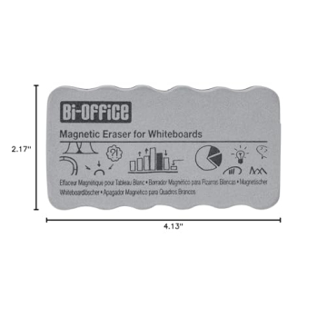 Bi-Office Magnetic Board Eraser Ideal for Classroom Use
