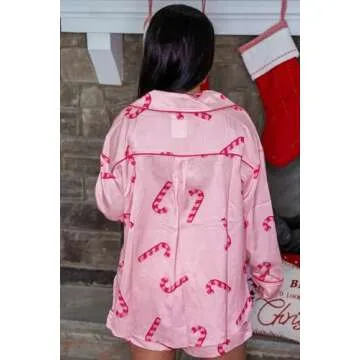 Yiulangde Women Christmas Pajamas 2 Piece Set