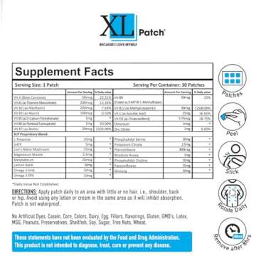 XLPatch Focus Plus for Enhanced Clarity and Energy