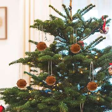 Rusty Metal Jingle Bells for Vintage Holiday Crafts