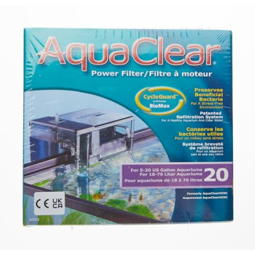 AquaClear 20 Filter for 5-20 Gallon Aquariums