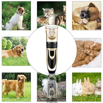 Ultra-Quiet Rechargeable Pet Grooming Clippers Dogs Cats
