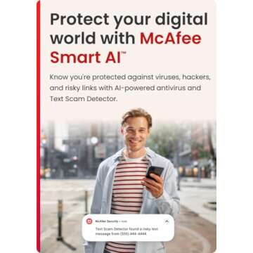McAfee Total Protection | 5 Device | Antivirus Internet Security Software | VPN, Password Manager, D...