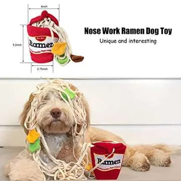 Interactive Dog Ramen Cup Toy for Boredom and Fun