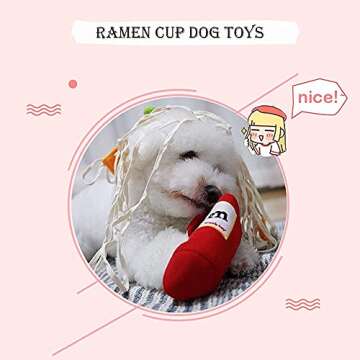 Interactive Dog Ramen Cup Toy for Boredom and Fun