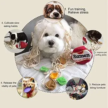 Interactive Dog Ramen Cup Toy for Boredom and Fun