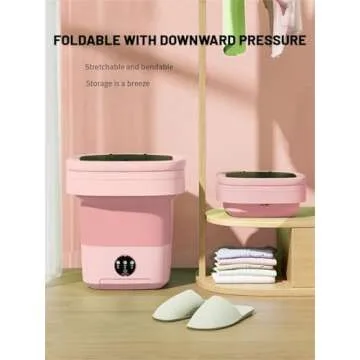 Compact Portable Washing Machine for Small Clothes