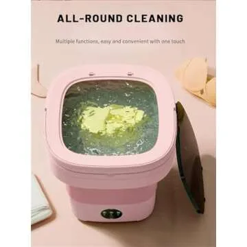 Compact Portable Washing Machine for Small Clothes