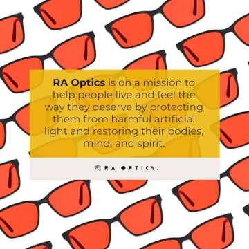 Ra Optics Sunset Lenses - Sleep Better with Style