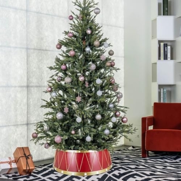 Stunning HarcoHome Christmas Tree Collar for Holidays