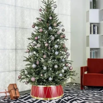 Stunning HarcoHome Christmas Tree Collar for Holidays