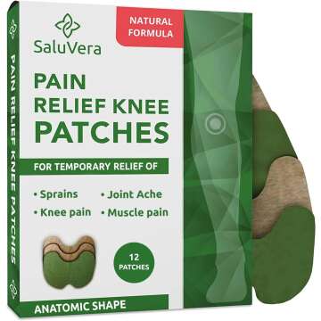 Herbal Pain Relief Patches | 12 Count for Joint Pain