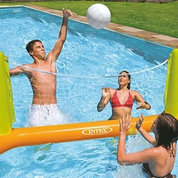 Intex Inflatable Floating Pool Volleyball Game - Fun for All Ages!