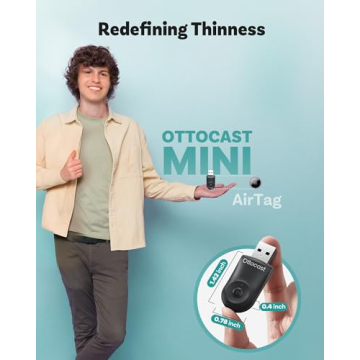 OTTOCAST Mini Wireless CarPlay/Android Auto Adapter