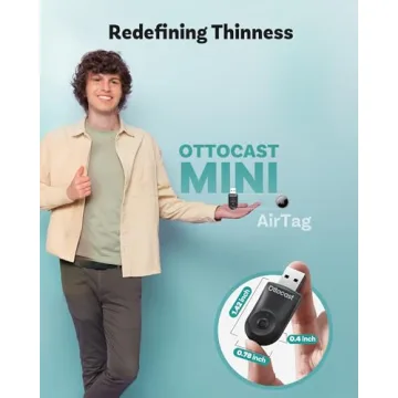 OTTOCAST Mini Wireless CarPlay/Android Auto Adapter