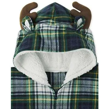 Family Matching Christmas Moose Pajamas for Kids