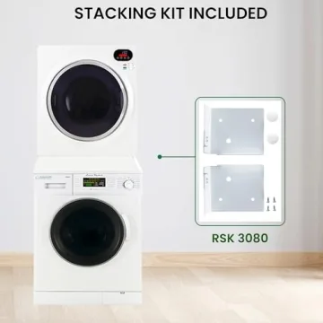Compact Equator 110V Washer Dryer Set for Small Spaces