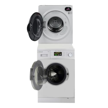 Compact Equator 110V Washer Dryer Set for Small Spaces
