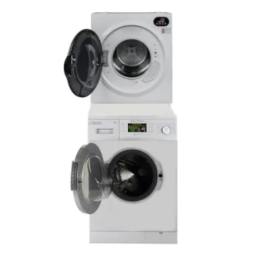 Compact Equator 110V Washer Dryer Set for Small Spaces