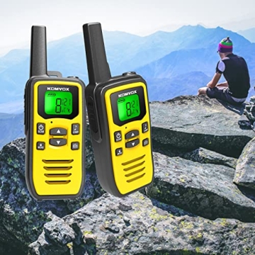Durable Rechargeable Walkie Talkies for Outdoor Adventures