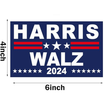 Kamala Harris Tim Walz 2024 Campaign Magnets
