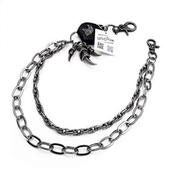 Shop UNIQSUM Eagle Charm Biker Wallet Chain - Unique Accessory