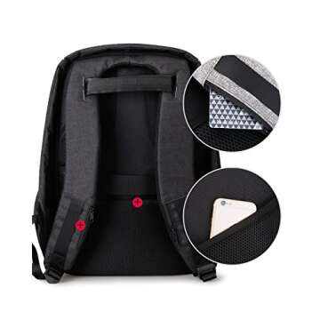 Markryden Anti-theft Laptop Backpack USB Charging Port