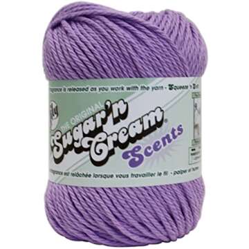 Shop Sugar'N Cream Lavender Yarn for Your Next Project