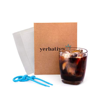 Reusable Hemp Cold Brew Coffee Filter Bags 2-Pack