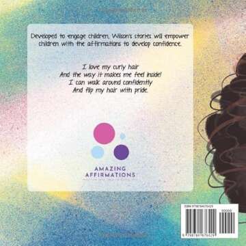 I Love My Curly Hair: An Early Reader Rhyming Story Book for Children to Help With Positive Self Tal...